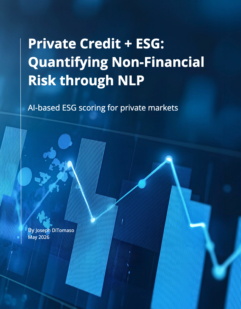 Private Credit + ESG